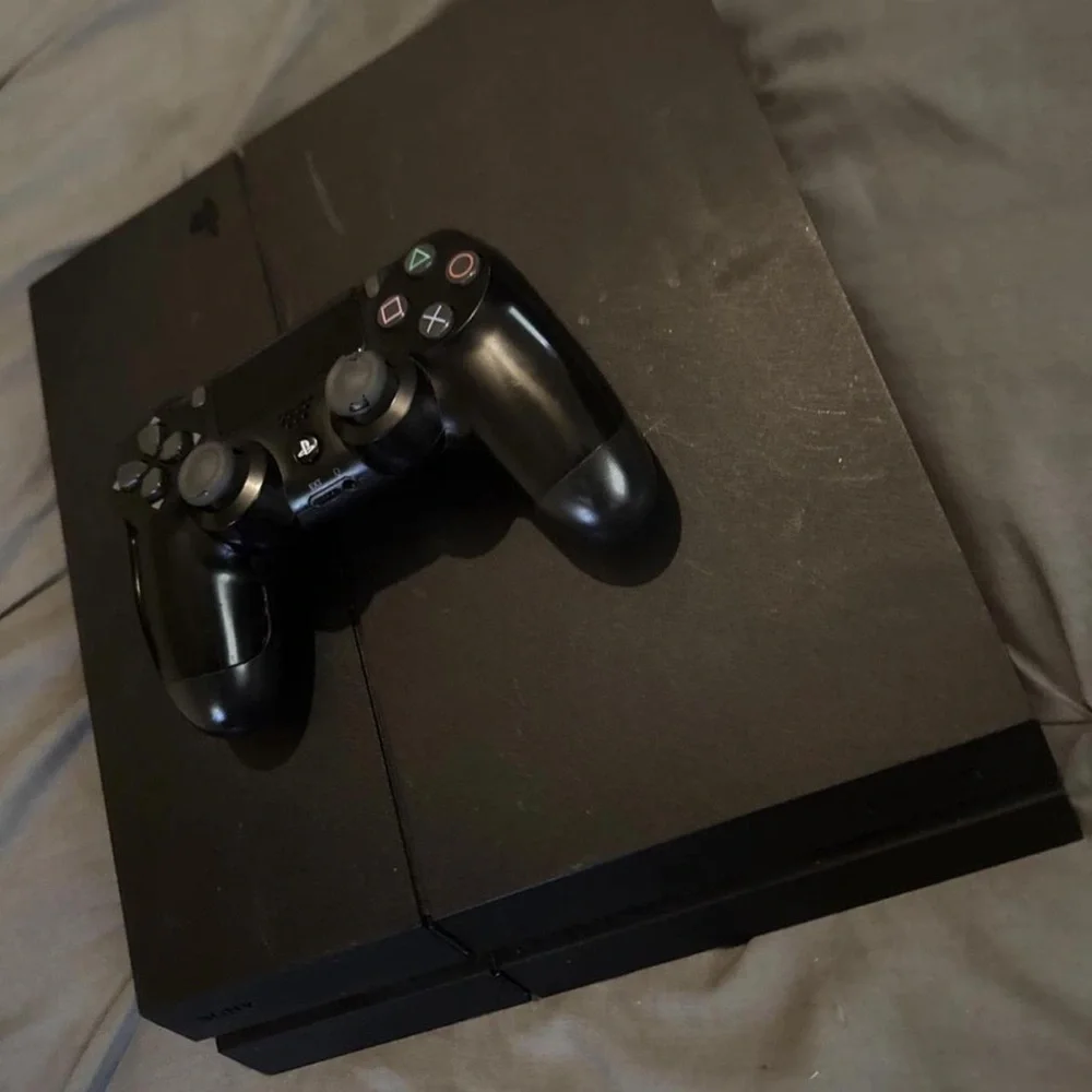 Sony Black Console with DualShock Controller
